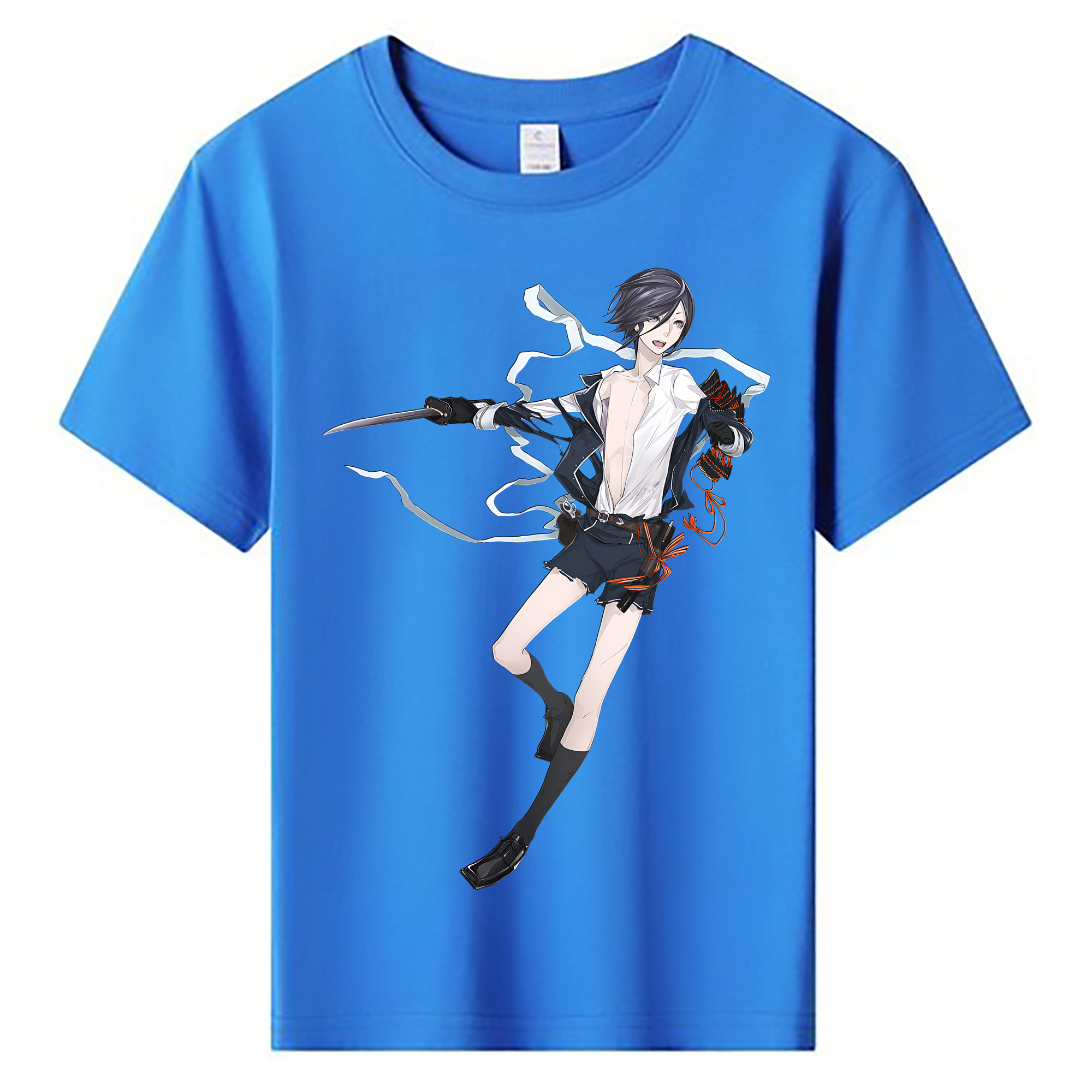 （画像用） 刀剣乱舞 Touken Ranbu 綿100％キッズTシャツ（フロントプリント）